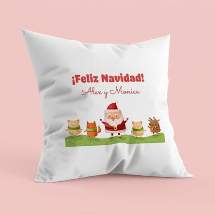 Almohada personalizada - Papá Noel