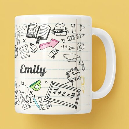 Taza personalizada con texto - Profesores