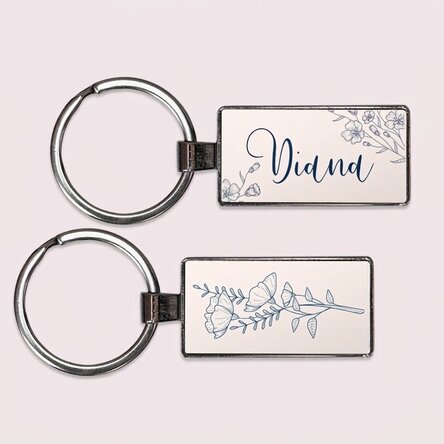 Llavero personalizado con nombre