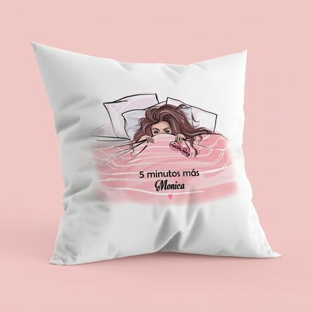 Almohada personalizada con texto - La Bella Durmiente