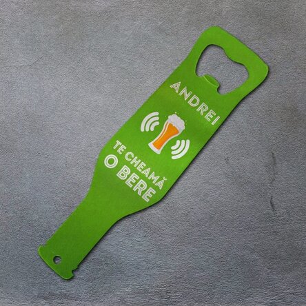 Abrecerras personalizado - La cerveza te llama
