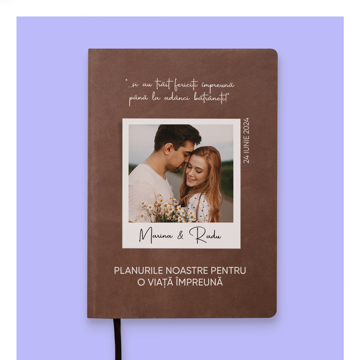 Agendas de piel personalizadas a color