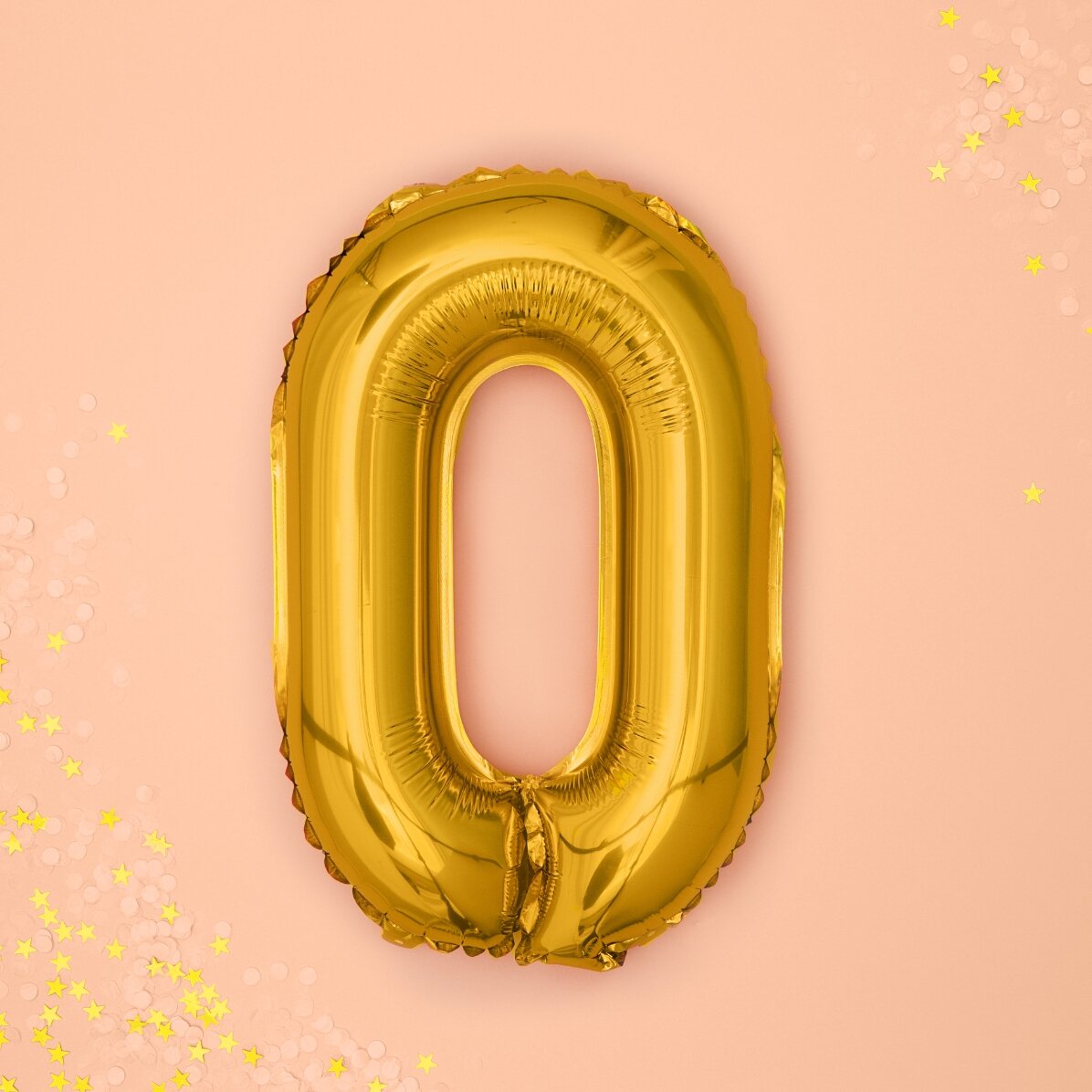 Globos - Cifras doradas de 35 cm