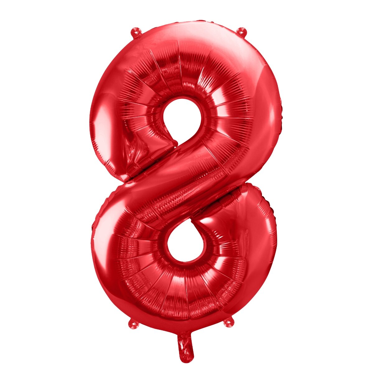 Globos - Cifras rojas de 86 cm