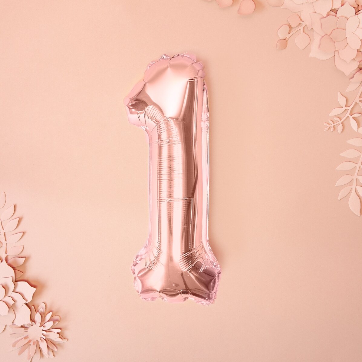 Globos - Cifras rosas de 35 cm