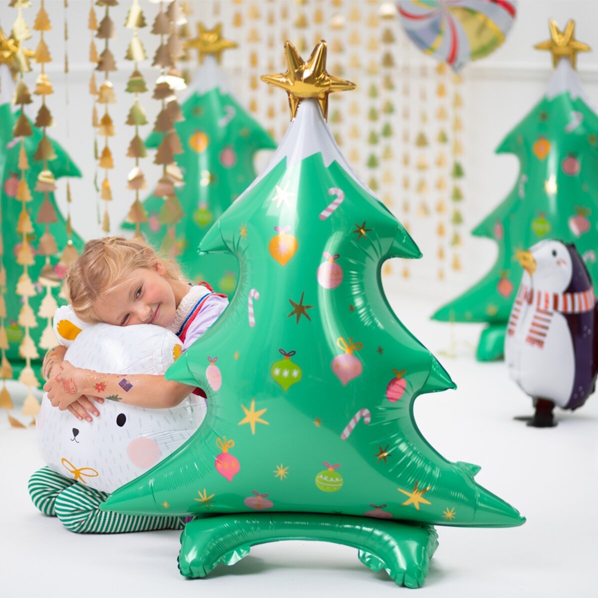 Globo - árbol de Navidad