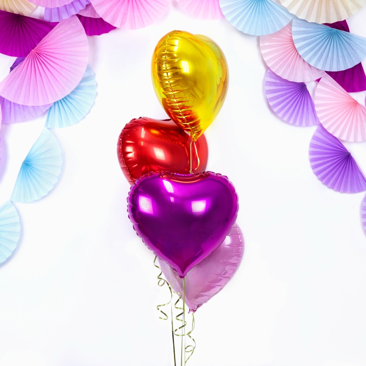 Globo - Corazón rojo, 61 cm