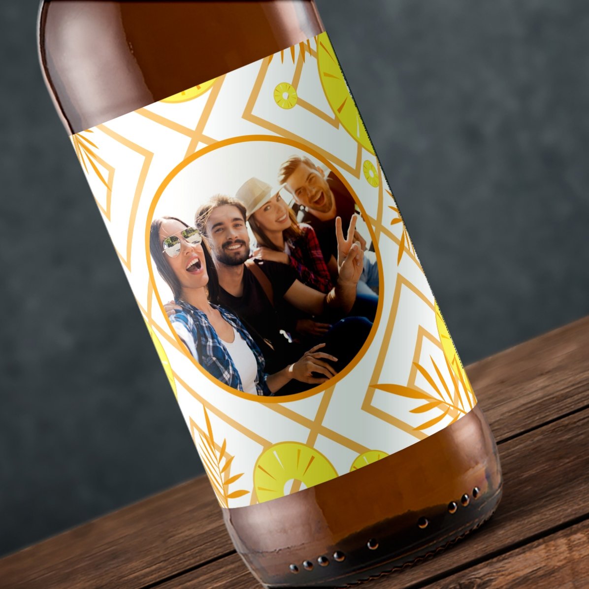 Cerveza personalizada con foto - Disfruta del verano