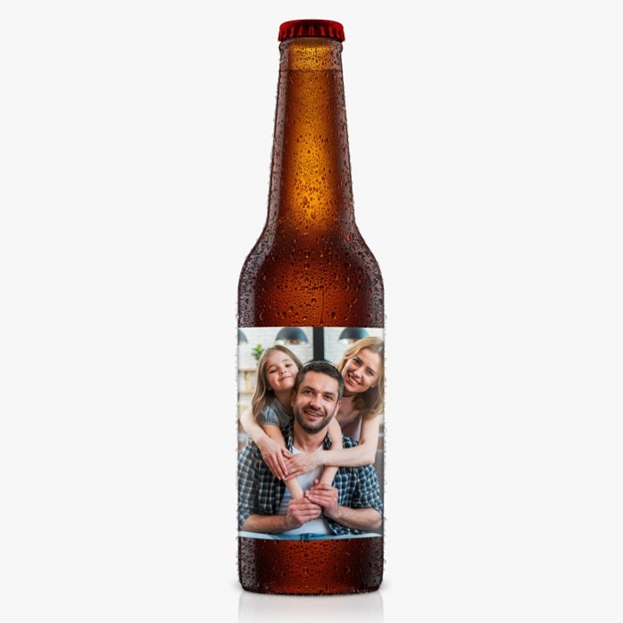 Cerveza personalizada con foto