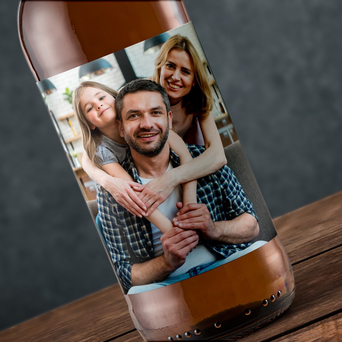 Cerveza personalizada con foto