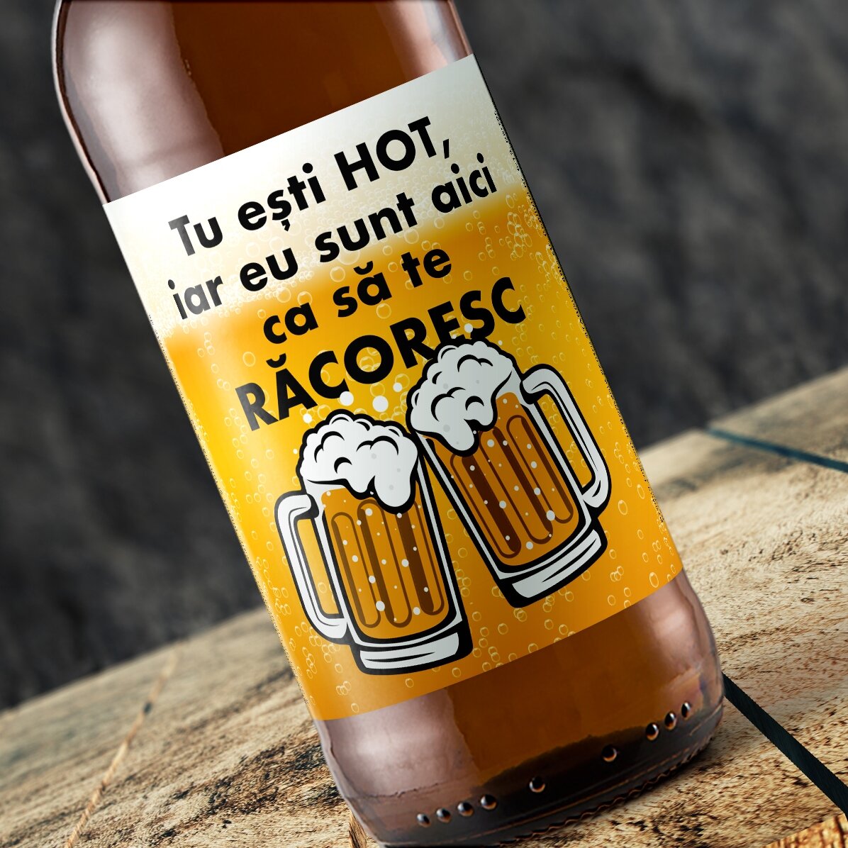 Cerveza personalizada con texto - Hot