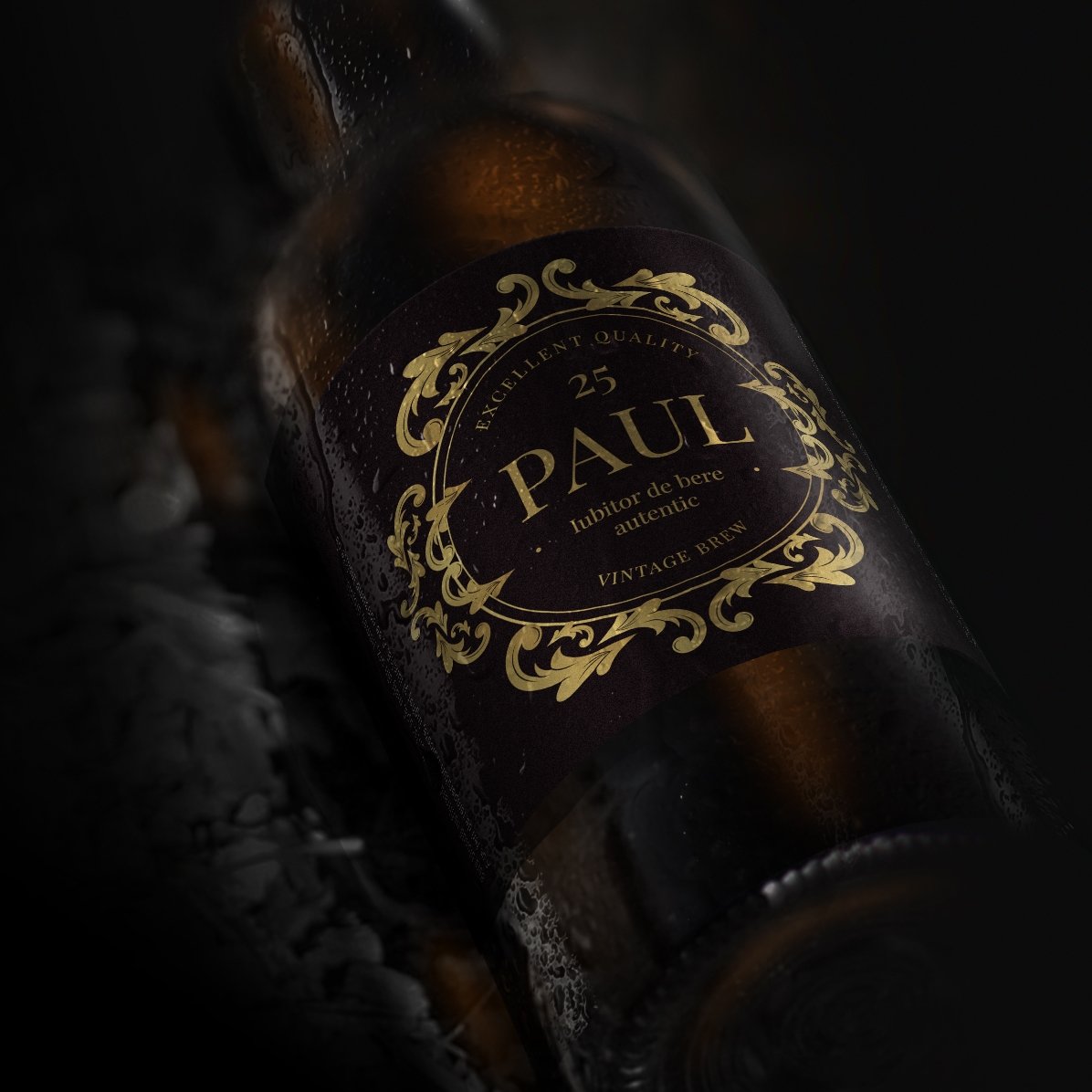 Cerveza personalizada con texto - Amante de la cerveza