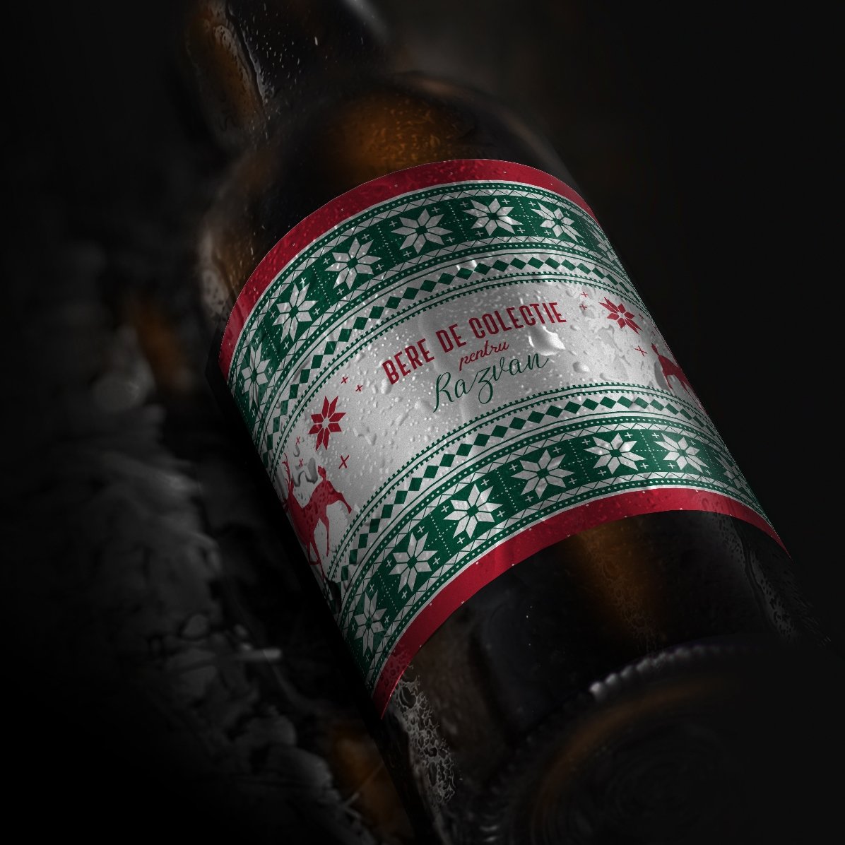 Cerveza personalizada con texto - Modelo Reni