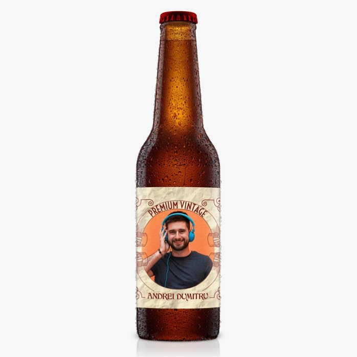Cerveza personalizada - Premium vintage