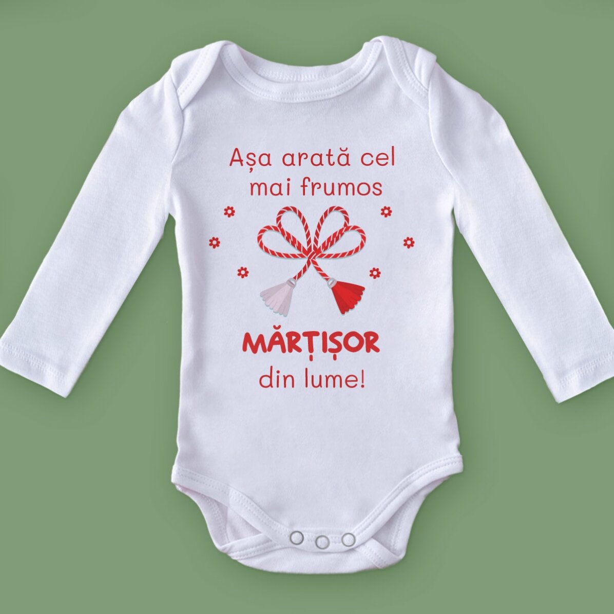 Body para niños personalizado con mensaje