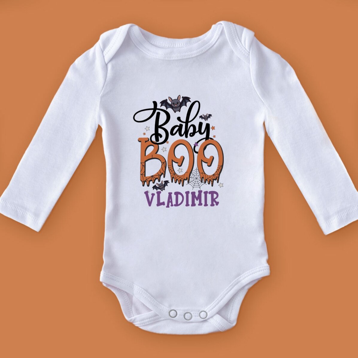 Body para niños personalizado con nombre - Baby Boo