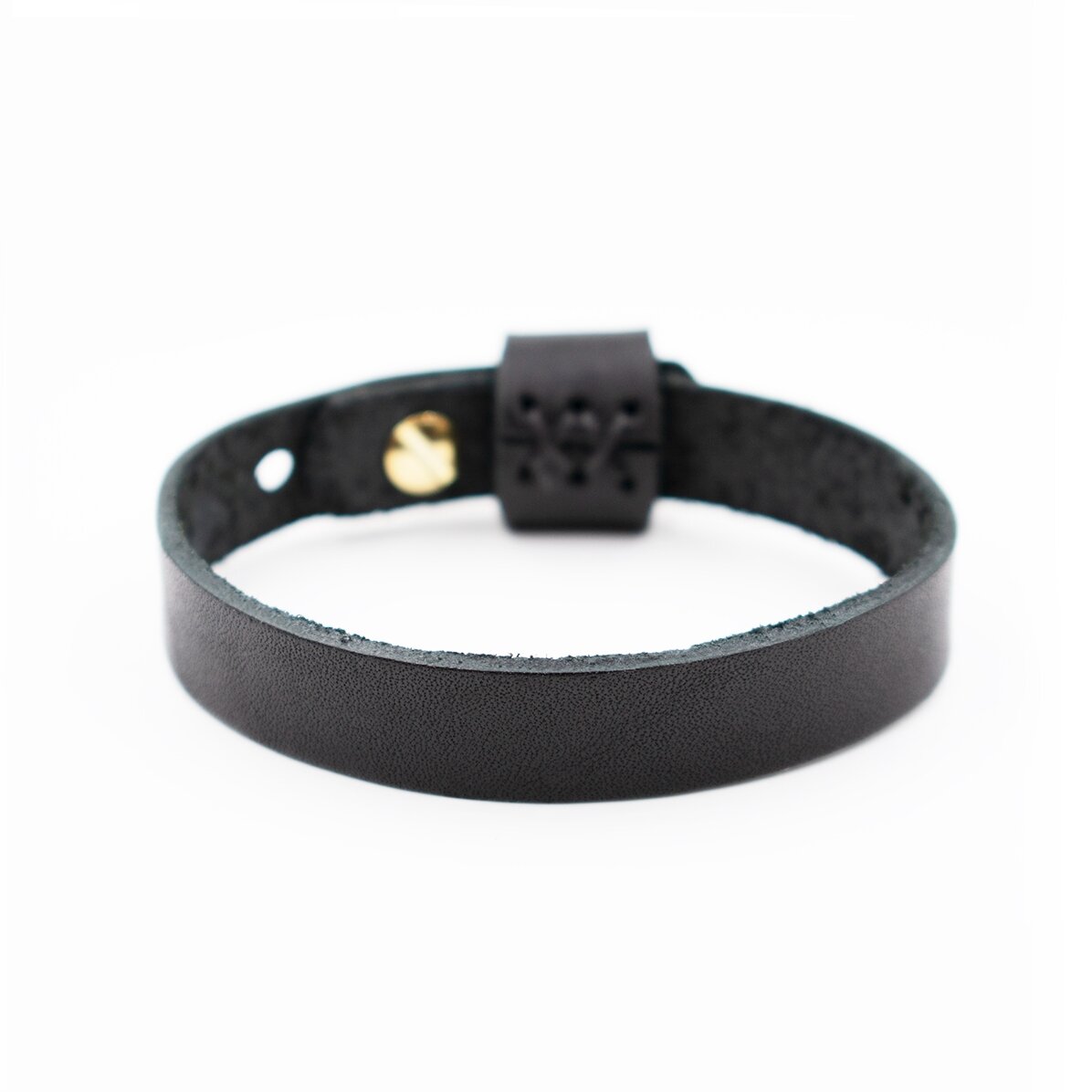 Pulsera de piel personalizada con nombre para hombre