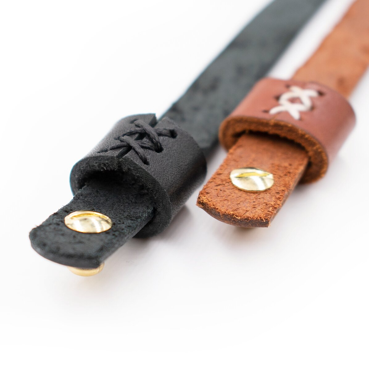Pulsera de piel personalizada con nombre para hombre