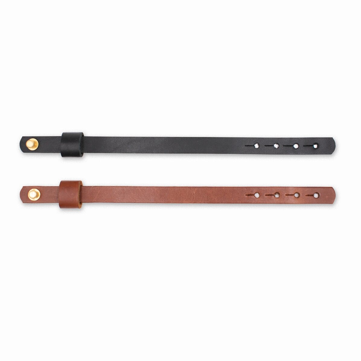 Pulsera de piel personalizada con nombre para hombre