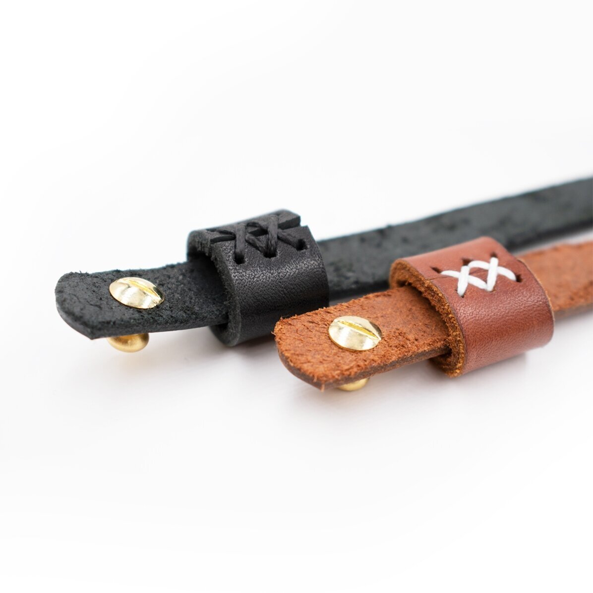 Personalised leather bracelet with name and date - Heart