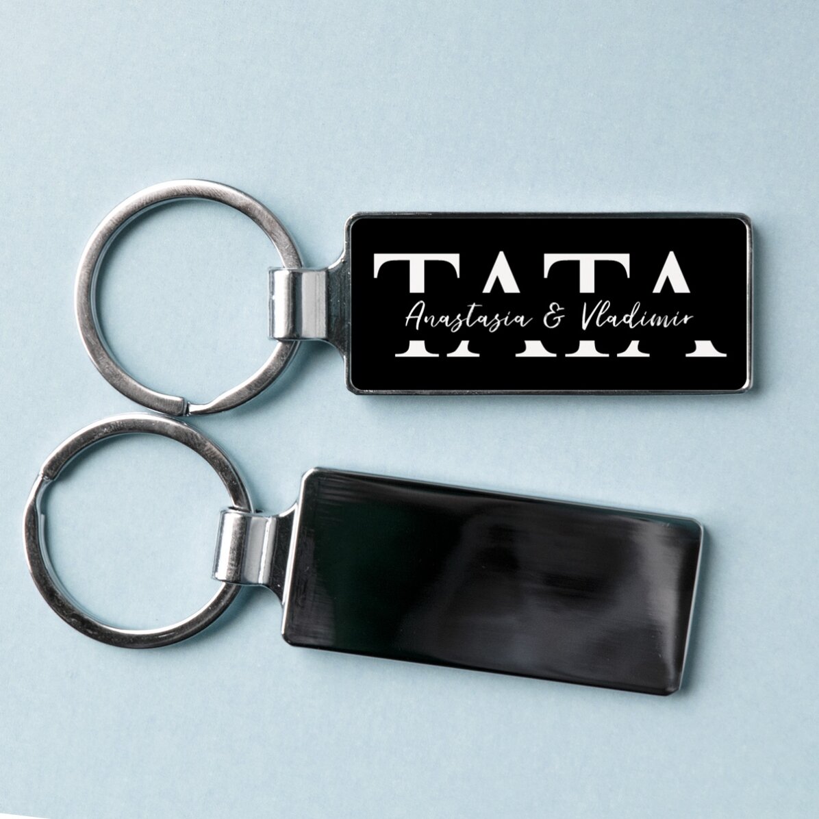 Llavero personalizado con un mensaje para papá