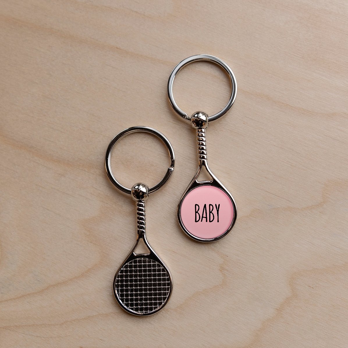 Llavero personalizado con texto - Baby