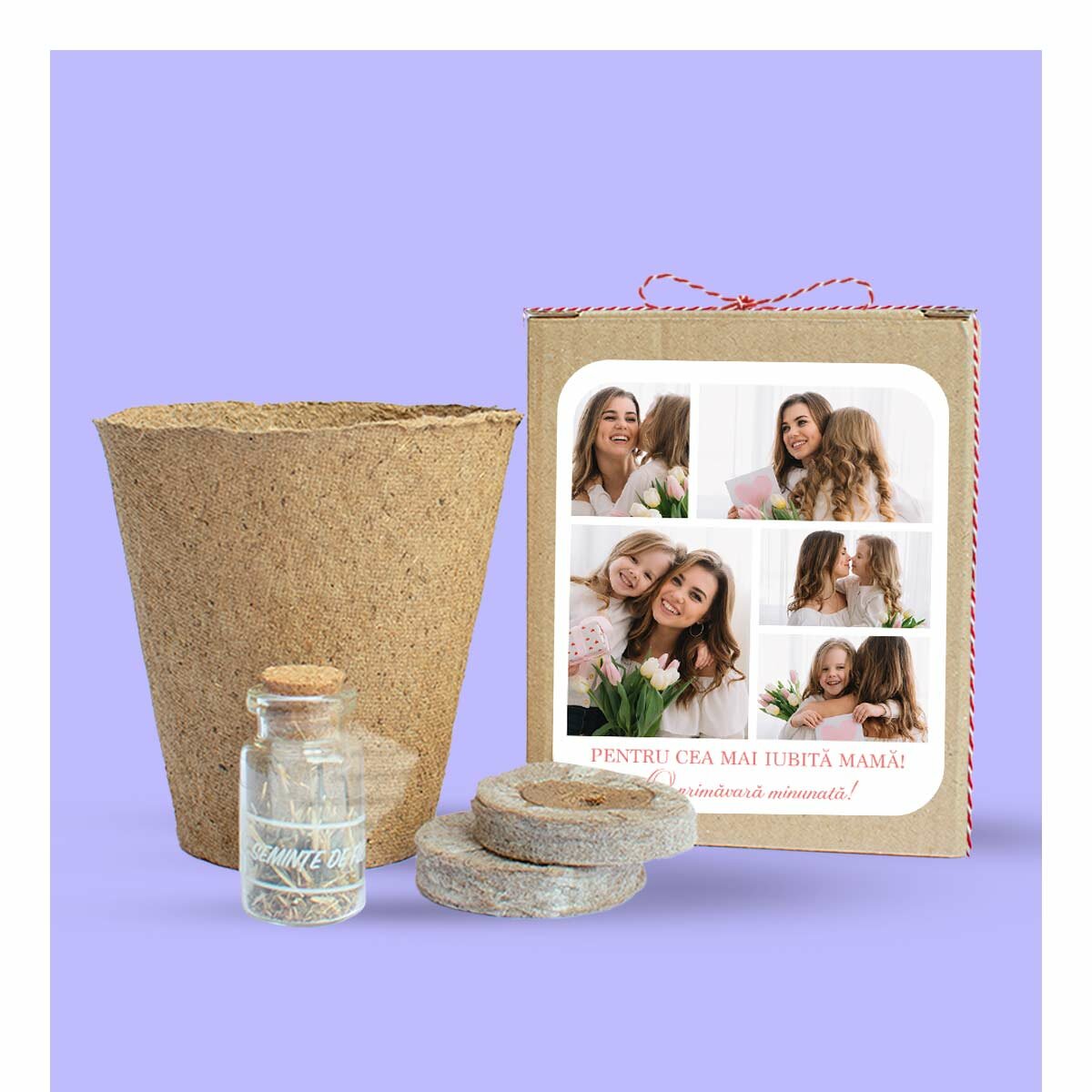 Regalos con kits de plantas personalizados