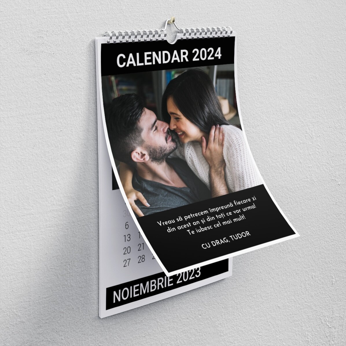 Calendario personalizado con fotos para tus seres queridos
