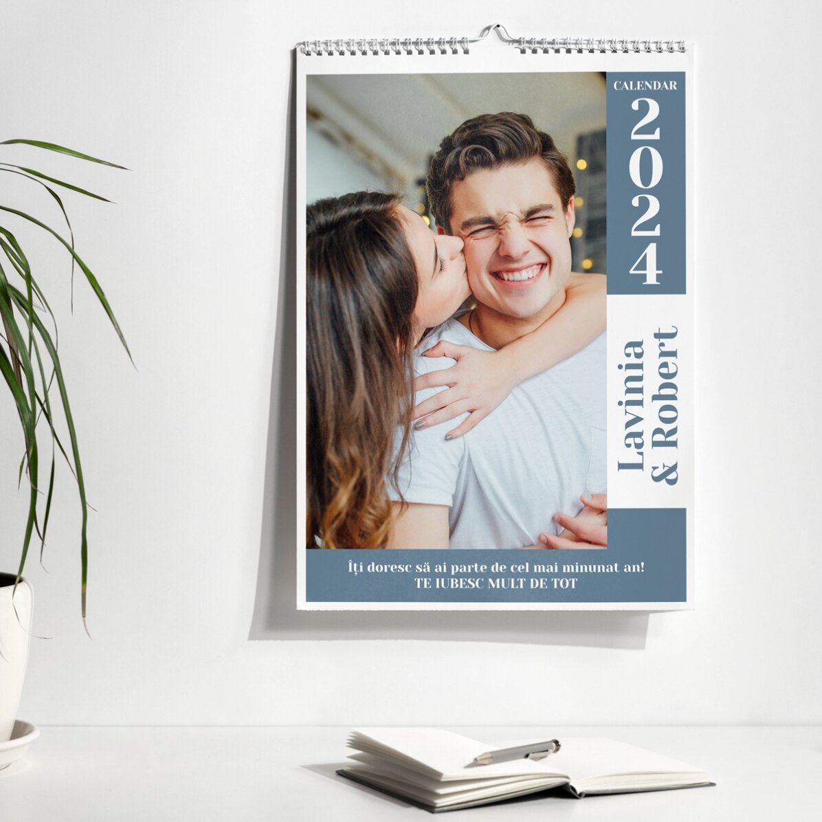 Calendario personalizado con fotos y mensajes - Días especiales