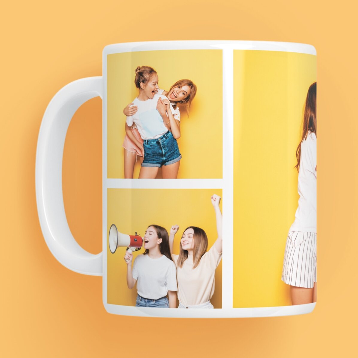 Taza personalizada con 5 fotos