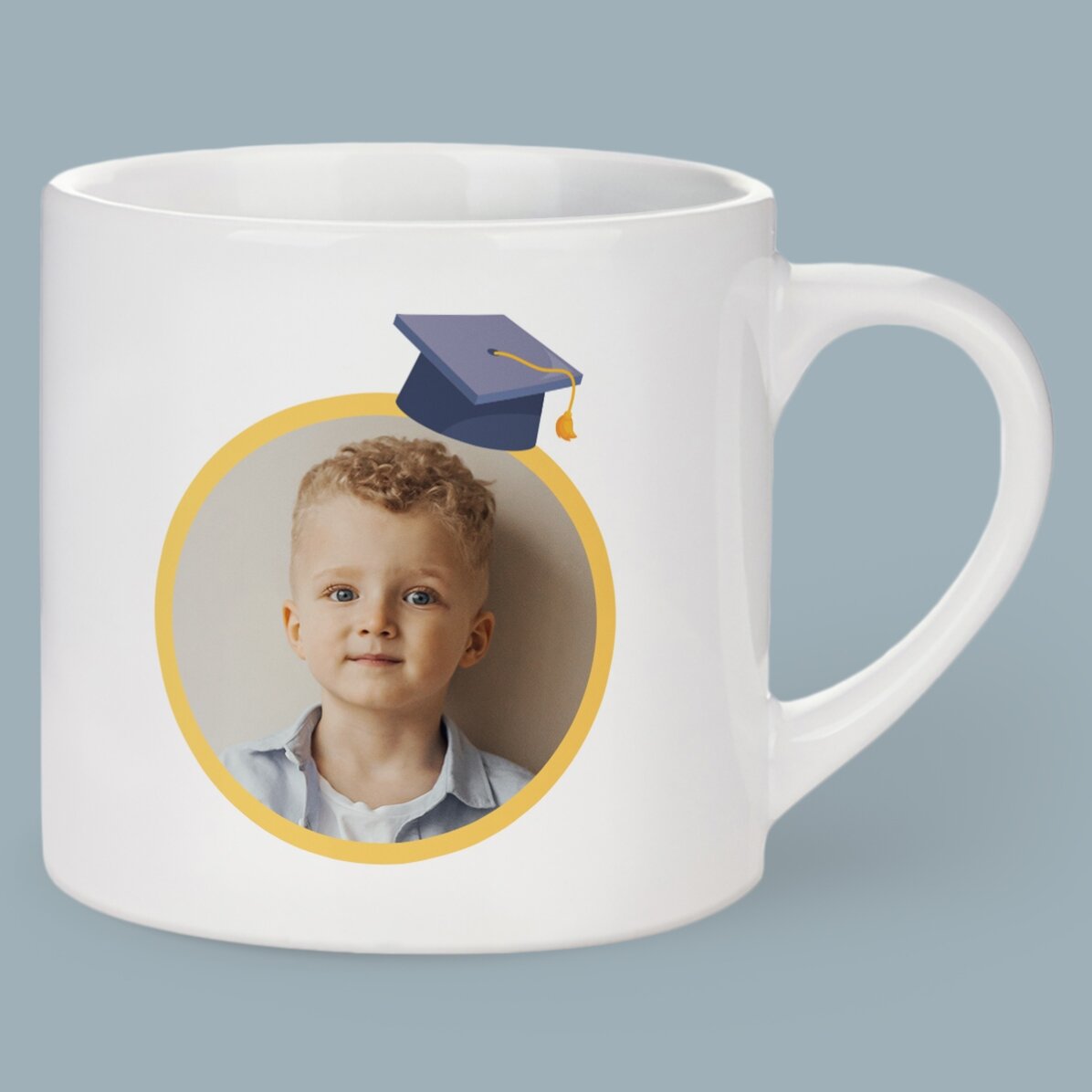 Taza personalizada con mensaje para niños - Graduación