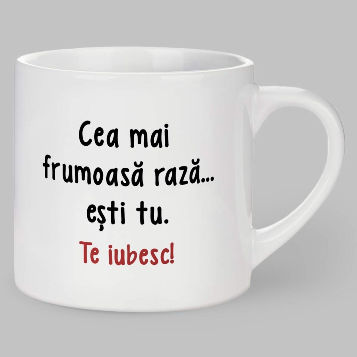 Taza de espresso personalizada con texto - Sunshine