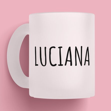 Taza personalizada con nombre