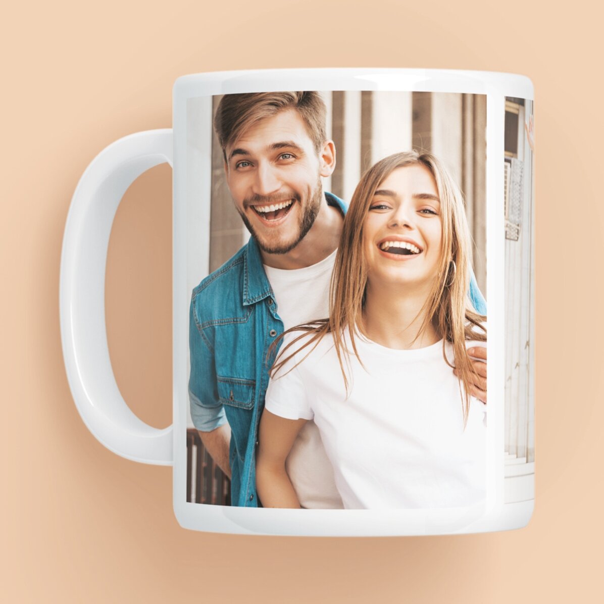 Taza personalizada con 3 fotos