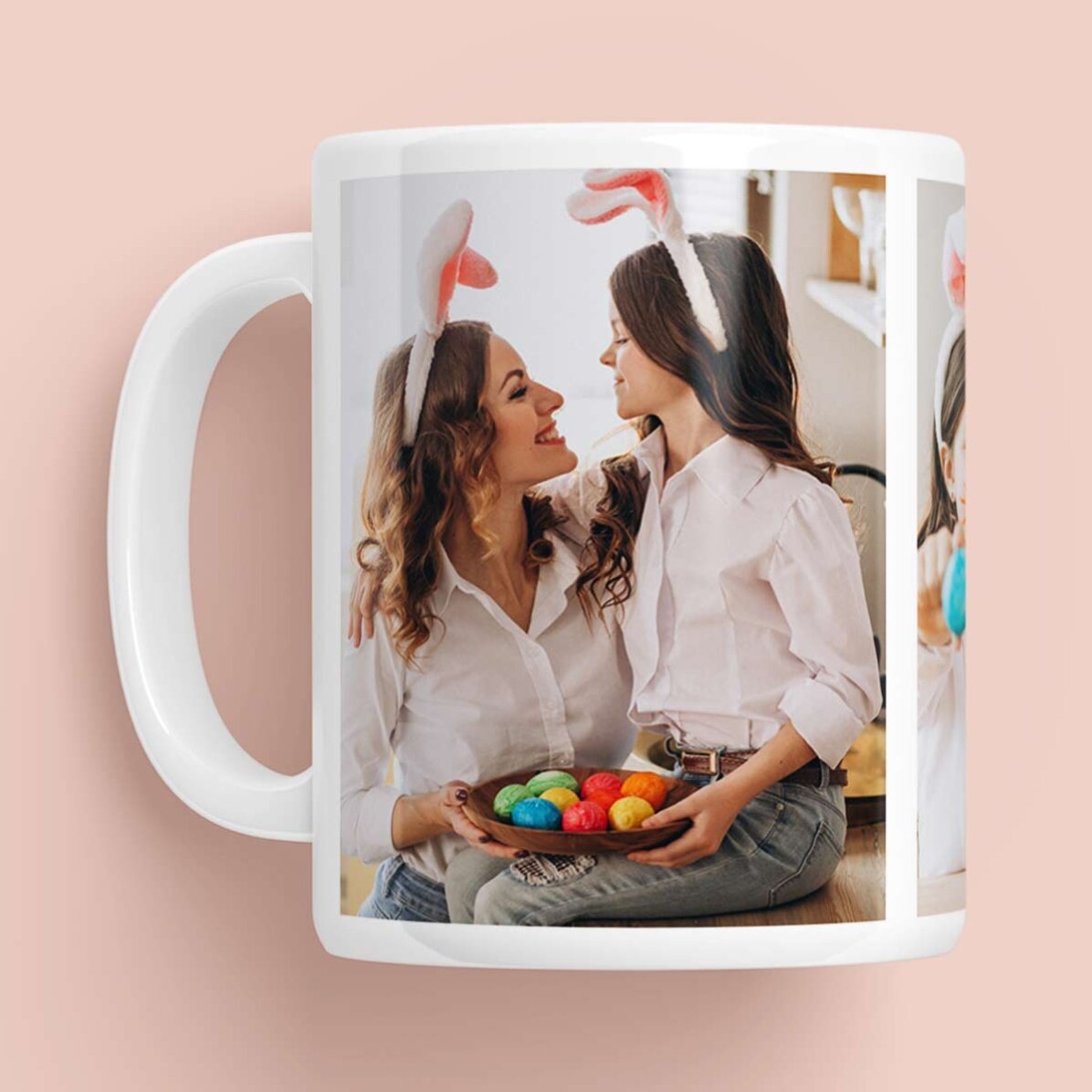 Taza personalizada con 3 fotos