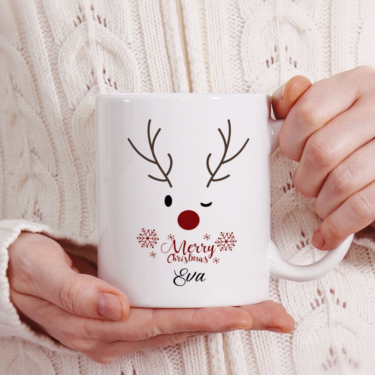 Taza personalizada con logotipo - Reno