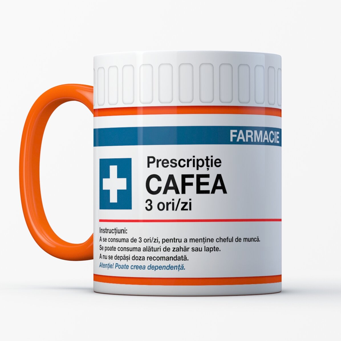 Taza personalizada con mensaje - Prescriptie