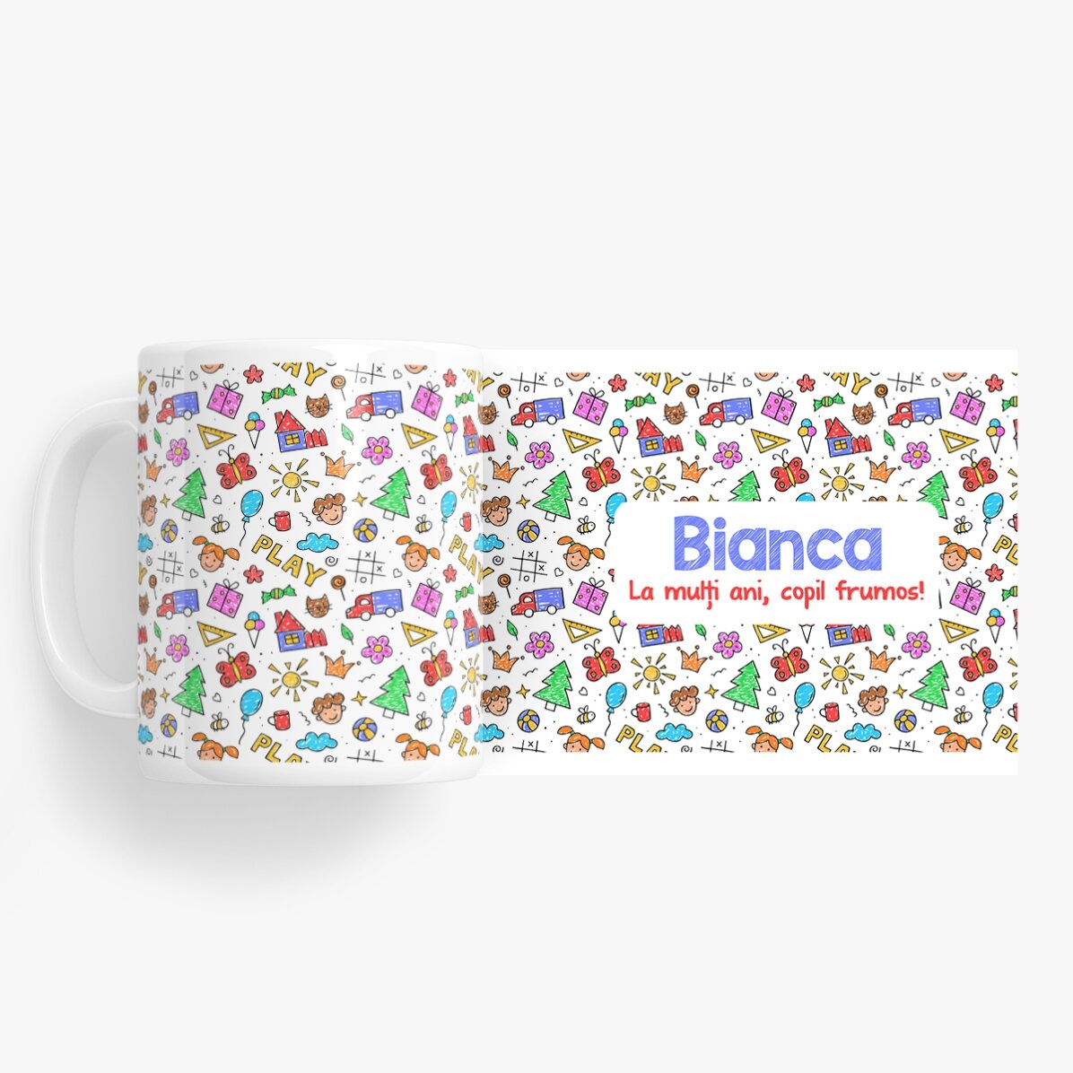 Taza personalizada con mensaje - Día del Niño