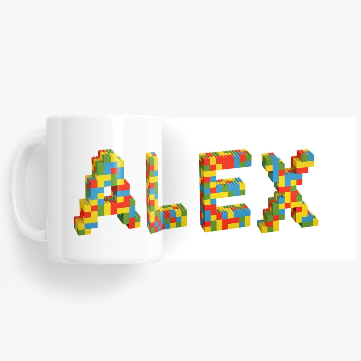 Taza personalizada con nombre - Lego