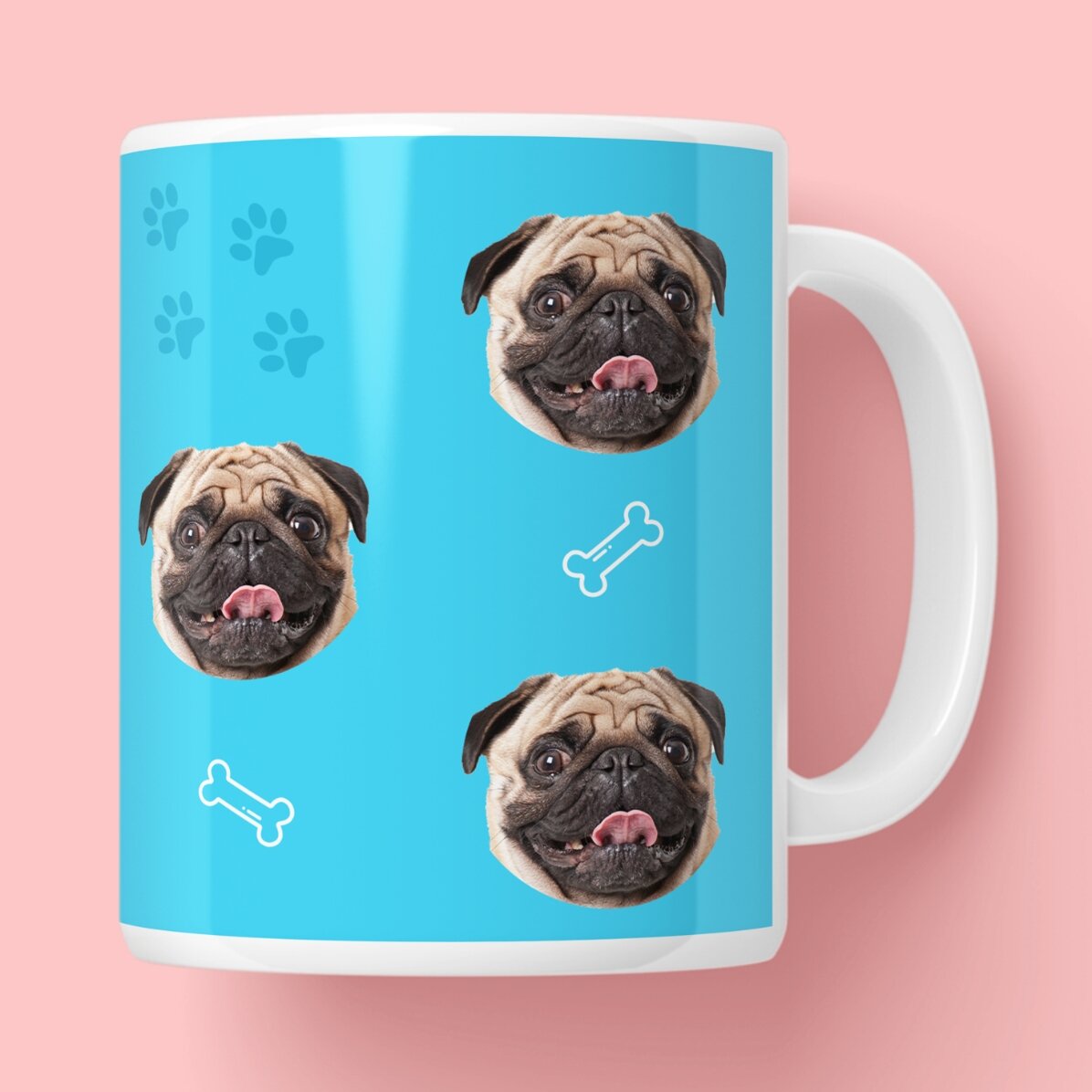 Taza personalizada con una foto - Perro