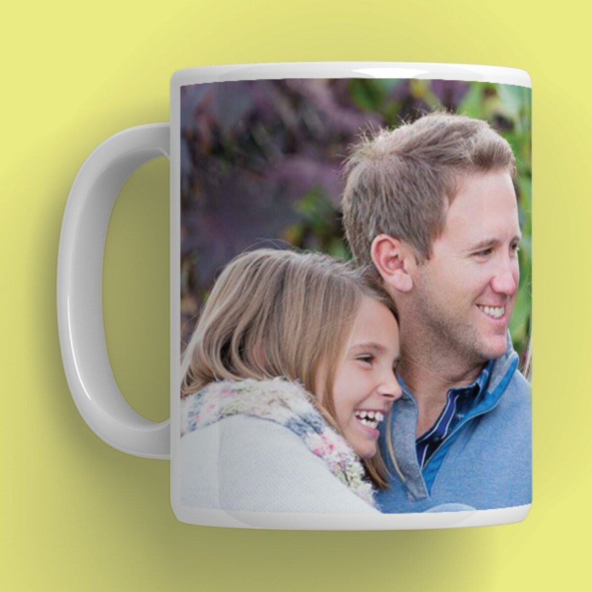 Taza personalizada con una foto en formato horizontal