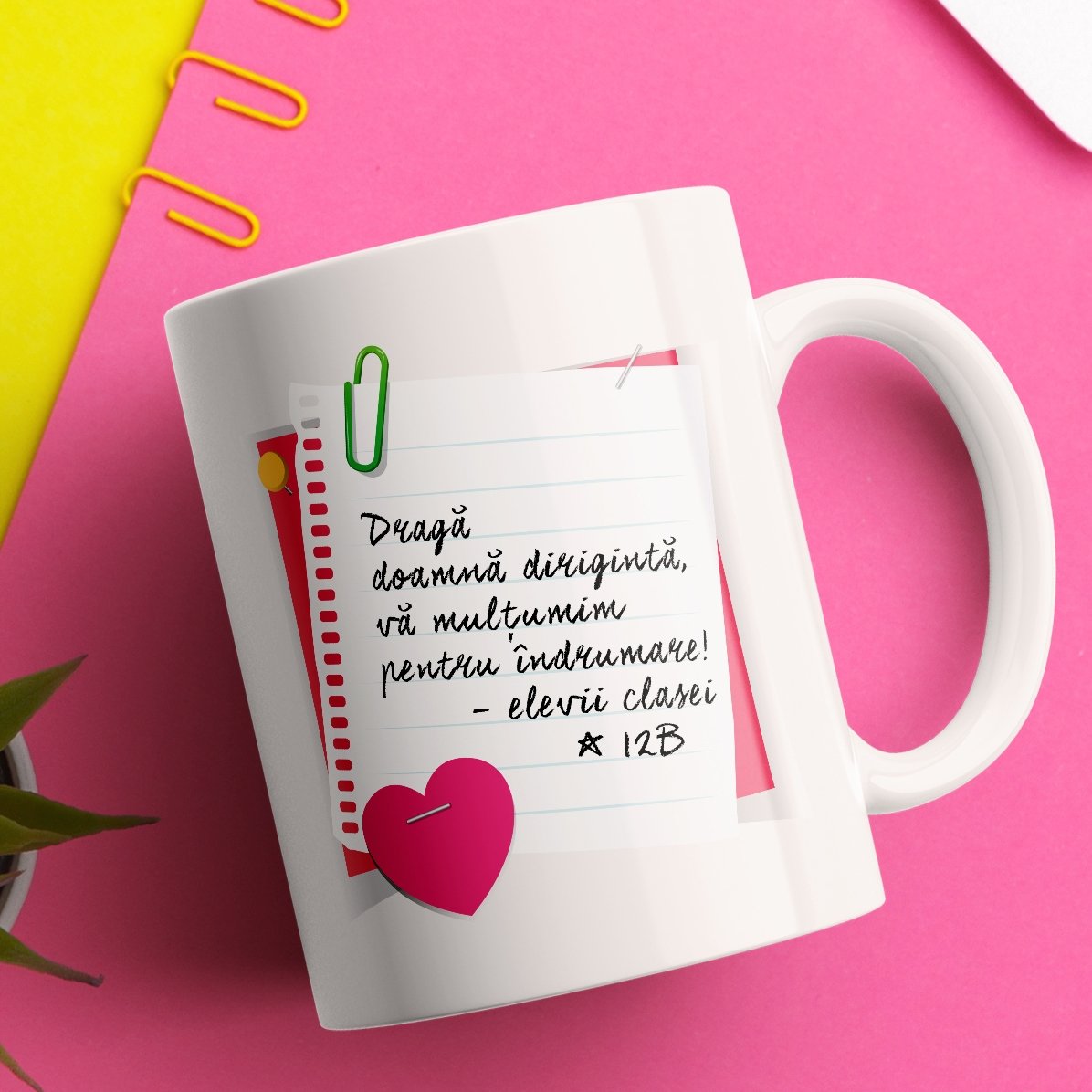 Taza personalizada con texto - La tutora