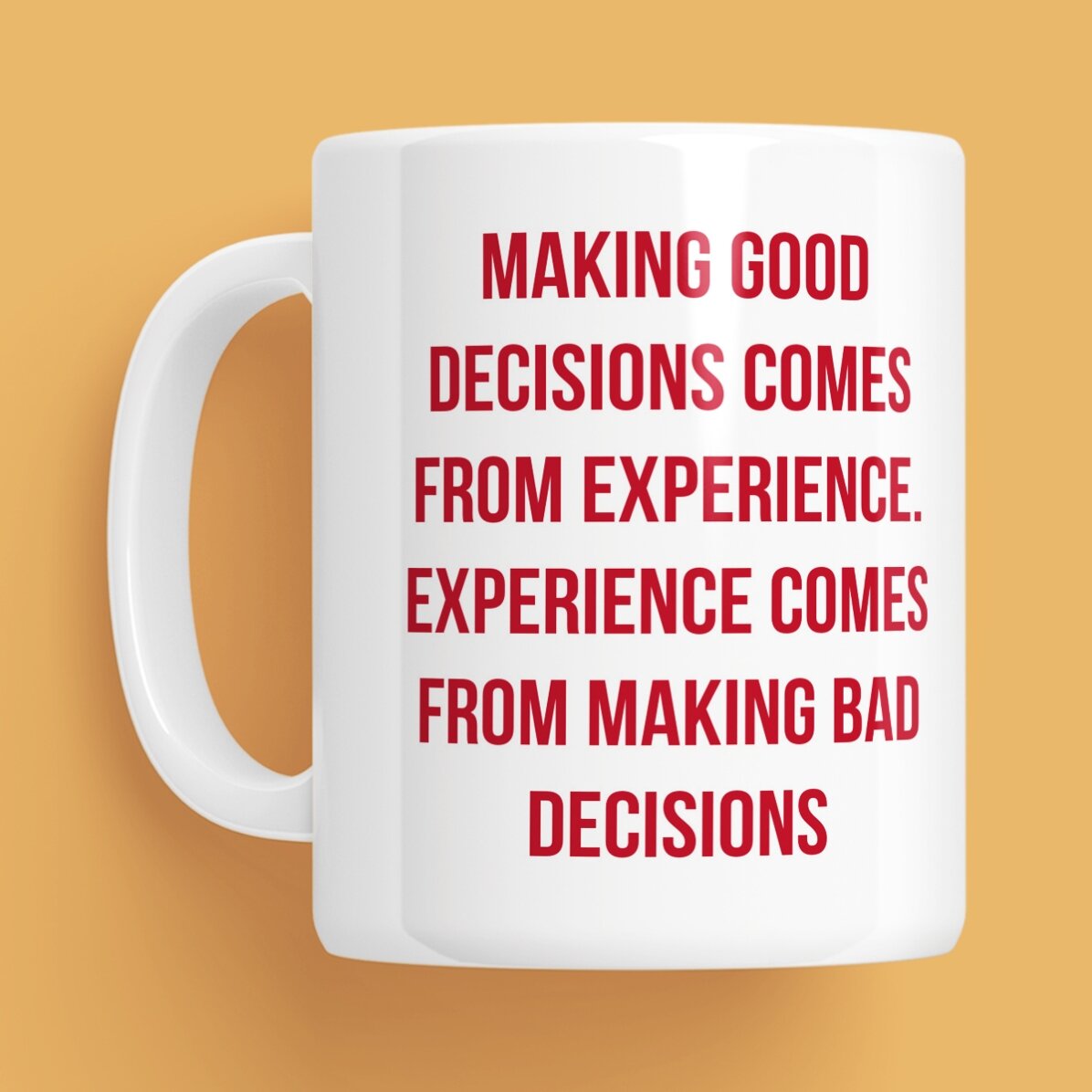 Taza personalizada con texto - Experience