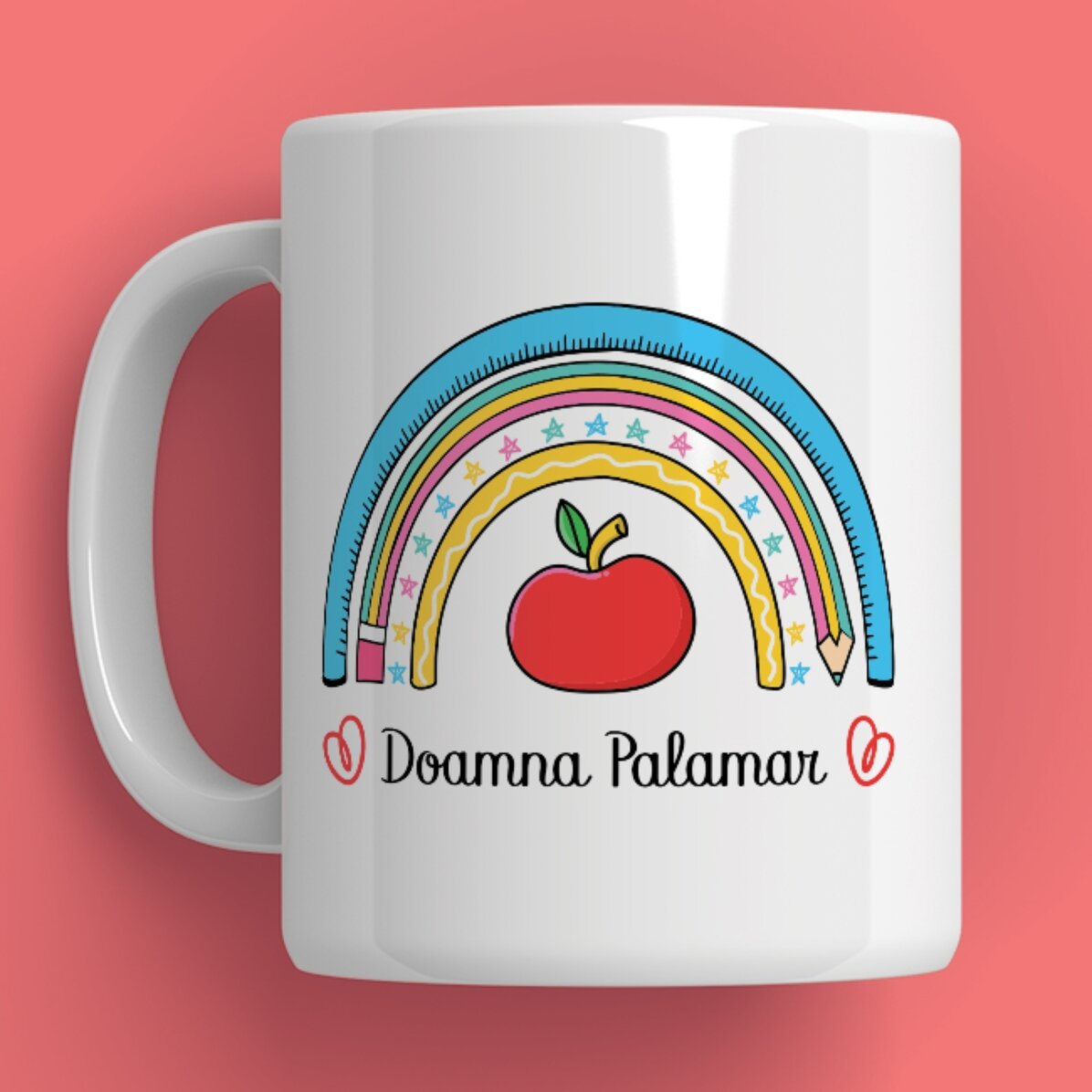 Taza personalizada con texto - El trabajo del profesor