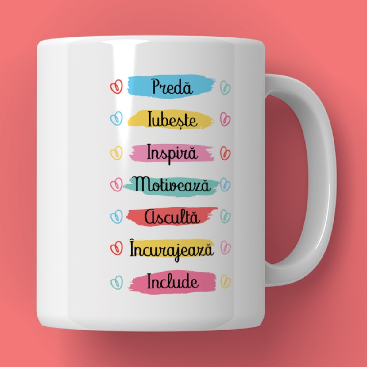 Taza personalizada con texto - El trabajo del profesor