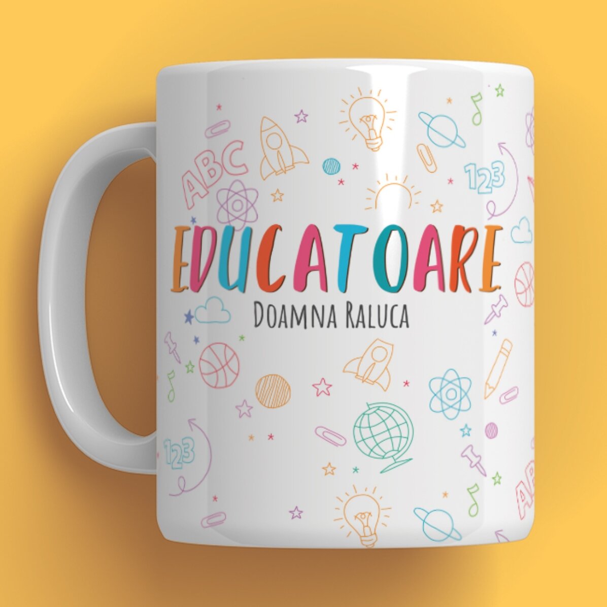 Taza personalizada con texto - La taza del profesor