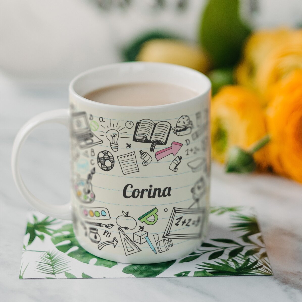 Taza personalizada con texto - Profesores
