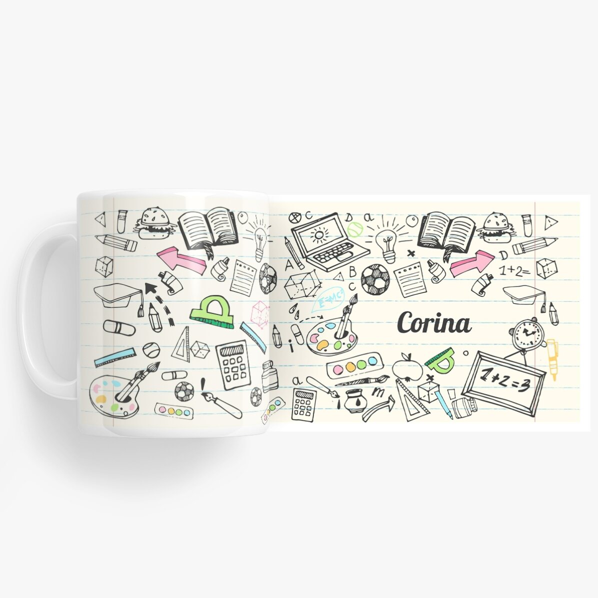Taza personalizada con texto - Profesores