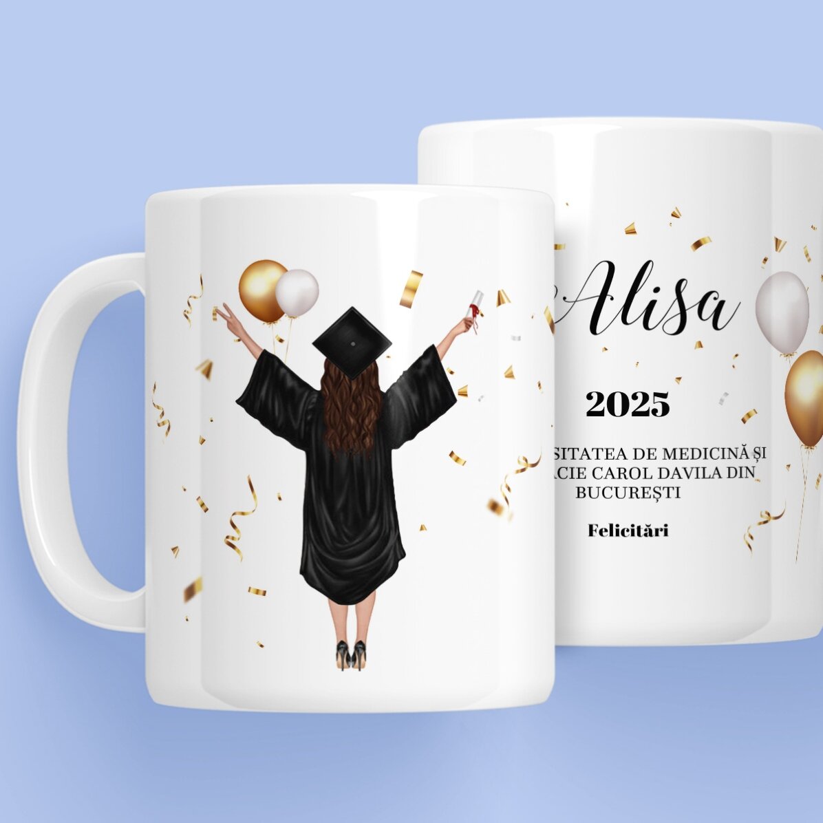 Taza personalizada - De graduación