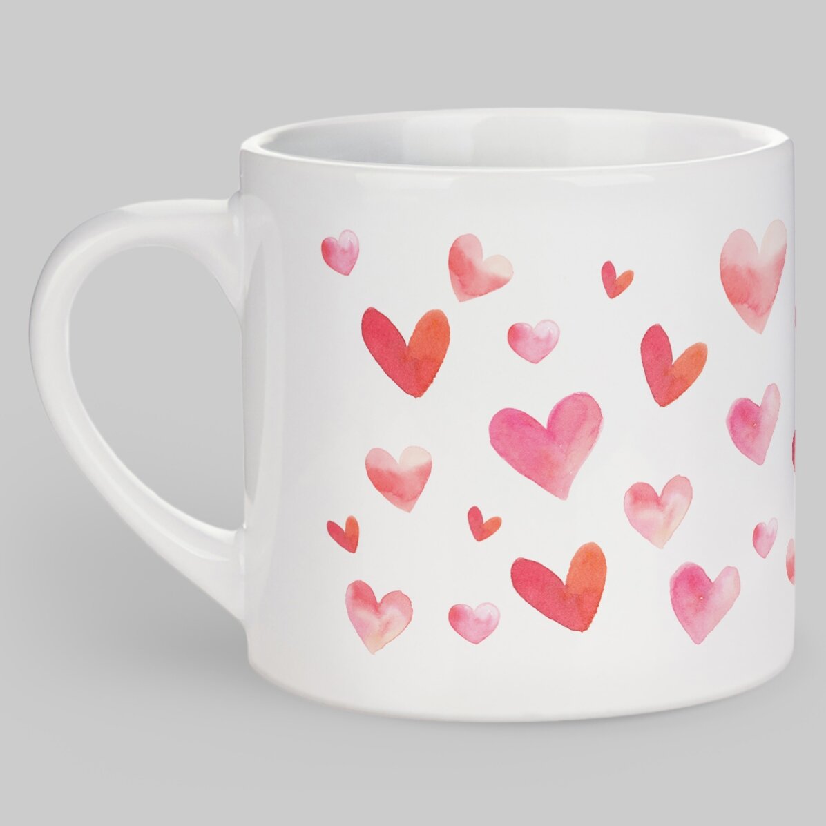 Vaso personalizado para niños - Corazones